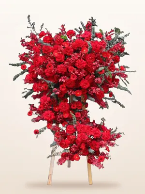 Kệ Hồng Đỏ Thác Đổ